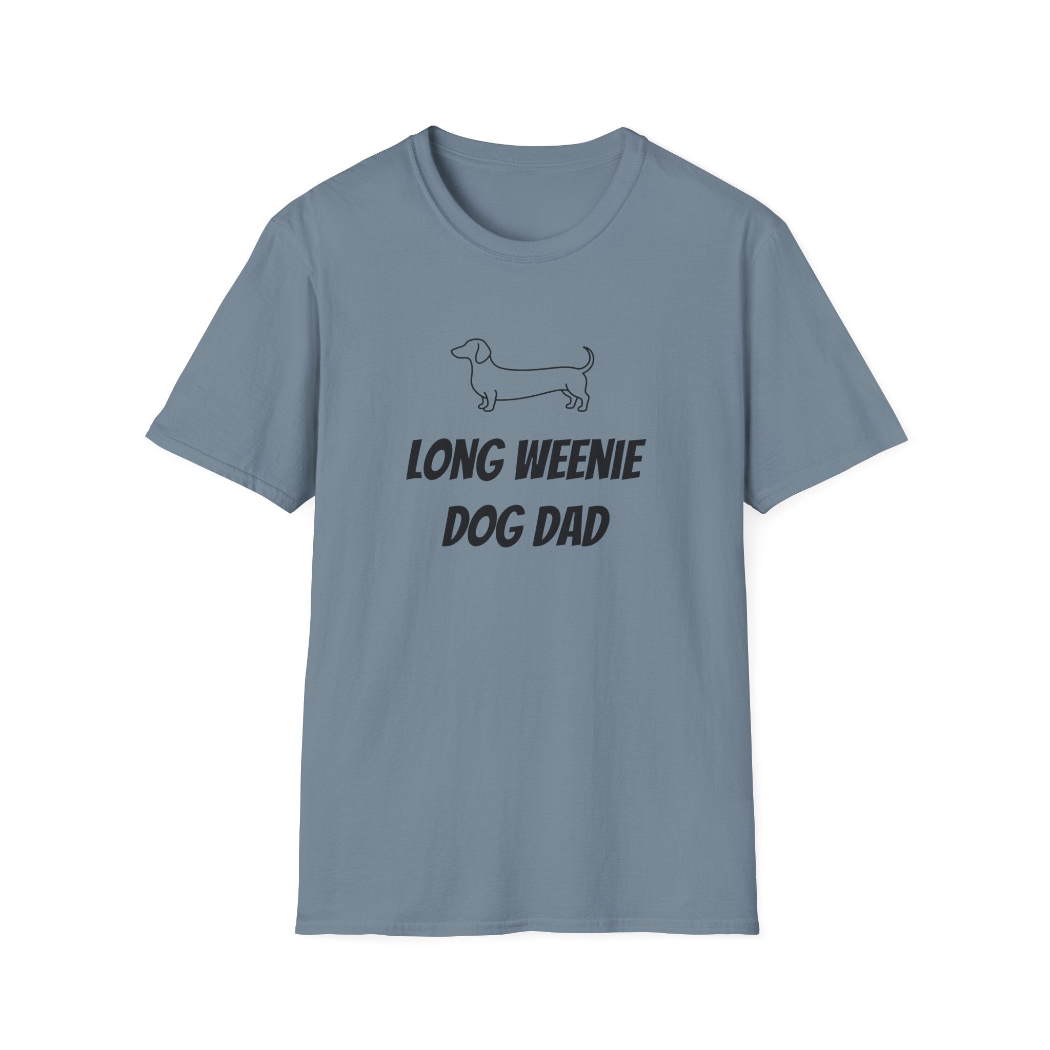 Long Weenie Dog Dad T‑Shirt – Funny Dachshund Shirt for Dog Lovers | Weenie Dog Dad Tee